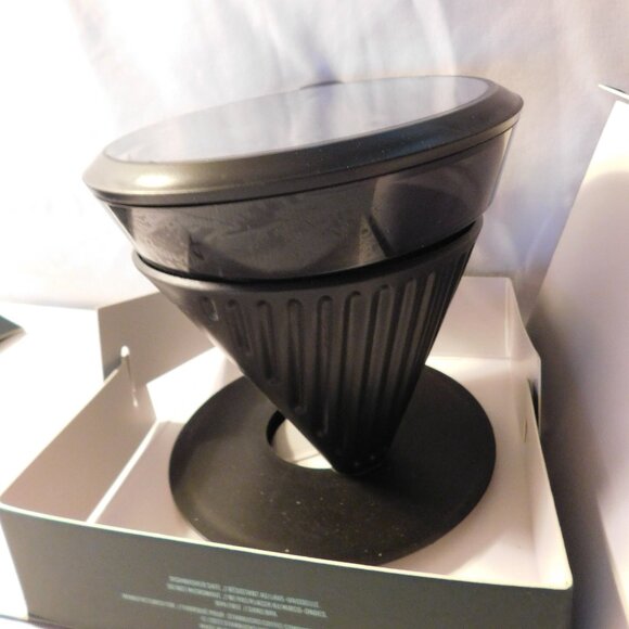 Starbucks Pour Over Coffee Set Black NEW - Picture 5 of 8